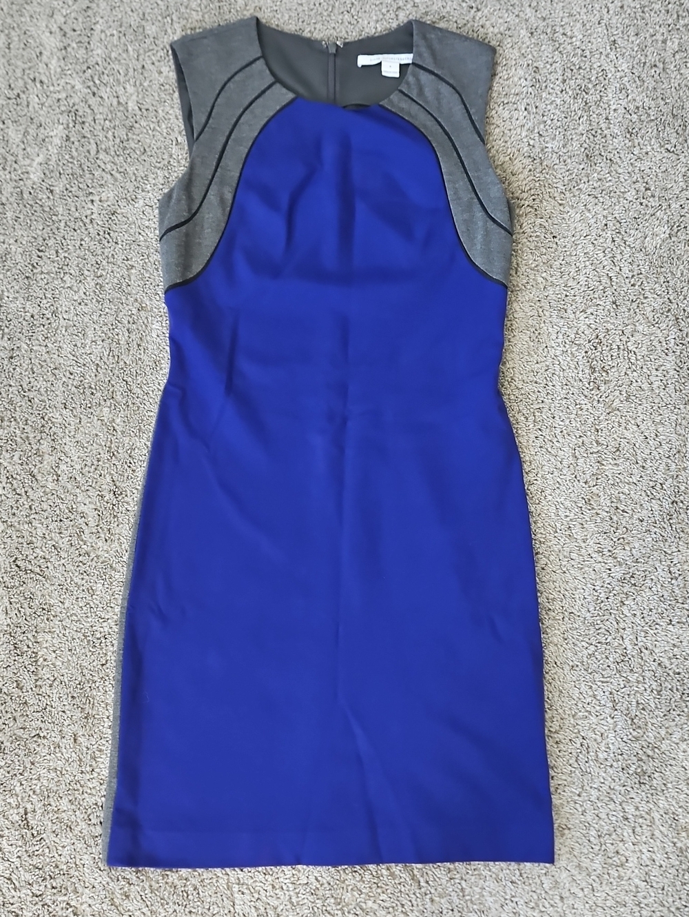 Diane Von Furstenberg Dvf Pencil Body Con Mini Dress S